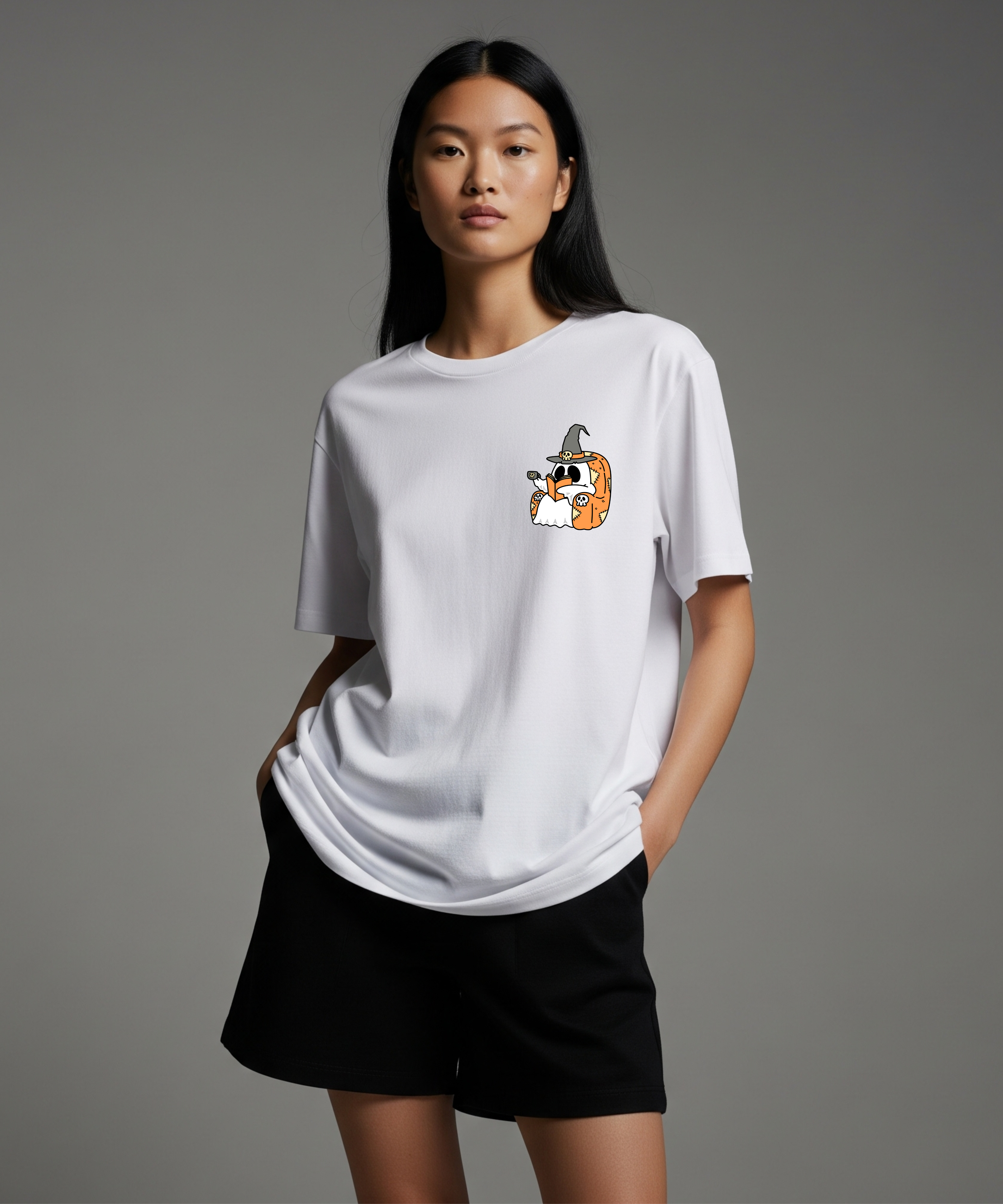 pumpkin oversized standard t shirt